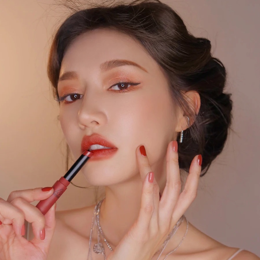 3CE Slim Velvet Lip Colour Fluffy Red Lipstick